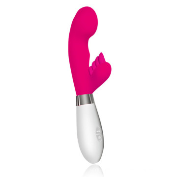 Produit de sexe de vibrateurs de silicone de vagin pour la femme Injo-Zd028